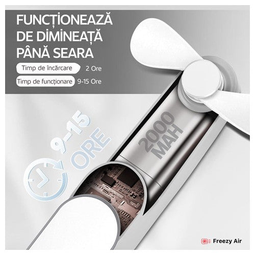 Ventilator Portabil De Mana Freezy Air AeroClip Ventilator Portabil De Mana Freezy Air AeroClip